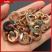 EWELLBE เครื่องประดับ ไม่เจาะ เครื่องประดับ Rhinestone Dangle ต่างหู CZ Cuff ไม่มีต่างหูเจาะ ที่ครอบหู Cubic Zirconia