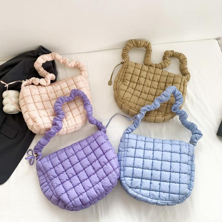 portable-bubble-flower-tote-bags-pleated-bubbles-female-vest-underarm-bag-puffer-shoulder-bag-for-office-travel-school