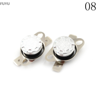 FUYU 2pcs 10A 250V KSD301 30 °C ~ 160 °C สวิทช์ควบคุมอุณหภูมิอุณหภูมิ