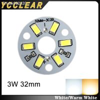 ◐✕﹍ 10pcs High Bright LED Light Board 3W Warm White Diameter 32MM SMD 5730 Chips For DIY Bulb Circular Transformation Light Source