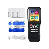 1 Set Black Rfid Duplicator Copier Writer Smart Card Key Machine RFID NFC Copier IC ID Reader Writer Decode Function