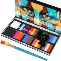 【YD】 Face Paint Kids Adults Palettes Painting Makeup Set With