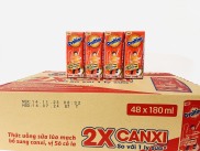 Thùng 12 lốc thức uống lúa mạch hương vị sô-cô-la Ovaltine 180mlx4