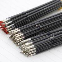 20 Pieces / Press Ballpoint Pen Spare Parts Student DIY Painting Signature Carbon Round Bead Bullet 0.7mm Charging School Supply Pens