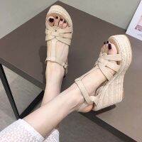 Brand New Ladies Wedges High Heels Sandals Fashion Retro Platform Summer womens Sandals Party OL Shoes Woman