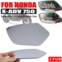 [HOT IUXKLKXLWSGH 551] สำหรับ HONDA X ADV 750 XADV750 XADV 750อุปกรณ์เสริมรถจักรยานยนต์กระจกนูนเพิ่มกระจกมองหลังด้านข้างกระจกดูเลนส์