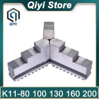 K11-80 K11-100 K11-125 K11-130 K11-160 K11-200 Chuck Three Jaws Universal Three-jaw Chuck Card Foot 3Pcs / Set เครื่องกลึง