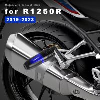 แผ่นเลื่อนท่อไอเสียอลูมิเนียมแผ่นกันชนอุปกรณ์ R1250R รถจักรยานยนต์สำหรับ BMW R1250 R 1250 R 1250R 2019-2023 2020ที่ครอบ2022 2021