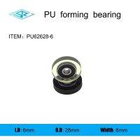 ❉✁☢ The manufacturer supplies Polyurethane forming bearing PU62628-6 Rubber coated pulley 6mmx28mmx6mm