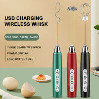 3 Modes Electric Milk Frother Handheld Egg Beater USB Charger Milk Coffee latte Maker Smoothie Blender Kitchen Multifunction Mix