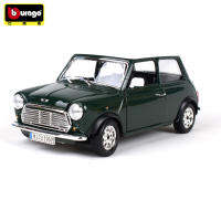 【2023】 Mamas &amp; Babies คูลแพด1:24 BMW 1969 Mini วินเทจคลาสสิครถของตกแต่งหุ่นอัลลอยเก็บของเล่นของขวัญ