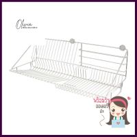 ชั้นคว่ำจานติดผนังสเตนเลส60ซม.KECH#144-AWALL MOUNTED DISH DRAINER KECH HWS 114-A 60CM **ใครยังไม่ลอง ถือว่าพลาดมาก**