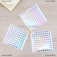 mishun318862 กันน้ำหมายเลข1-300 Laser labels Sticker NAIL polish ลิปสติกหมายเลขแท็ก