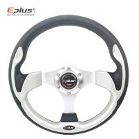 EPLUS Car Sport Steering Wheel Racing Type High Quality Universal 13 Inches 320MM Aluminum PU 4Color Modified Auto Styling