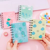 Dinosaur Notebook Mini Diary blank Notebooks Diaries Kawaii Student Notepad Note Book Stationery Office School Supplies 85X105MM Laptop Stands