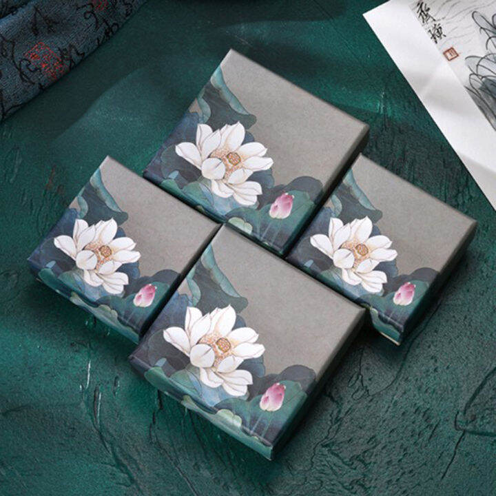 box-gift-case-hibiscus-pattern-jewelry-box-packaging-box-package-case-simple-style-necklace-boxes-jewelry-case