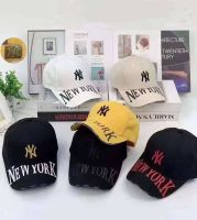 Ny หมวกเอ็นวาย หมวกแก๊ป New York  หมวกแฟชั่น งานปัก เนื้อผ้าดี หมวกคุณภาพดี Fashion Cap Summer Fashion Vintage Cap 2566