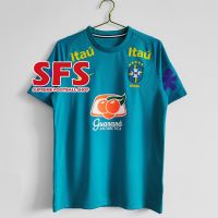 shot goods 【SFS】Top Qualtiy 21-22 Brazil Pre Match Jersey Copa America Home Away Football Jersey Soccer Sports Jerseys Loose Fans Version S-2XL