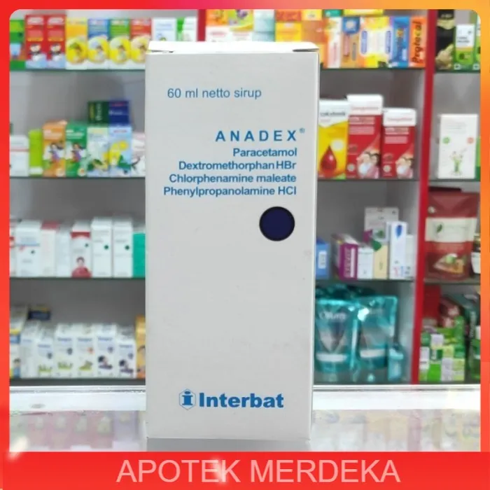 Anadex Syrup 60ml / Anadek Sirup Obat Batuk Pilek 60 Ml | Lazada Indonesia