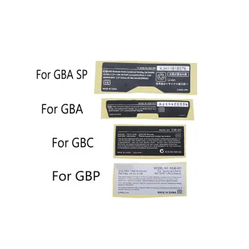 Replacement Sticker Label Tag Marking Sticker AGS-001 for Game Boy Advance  SP GBA SP