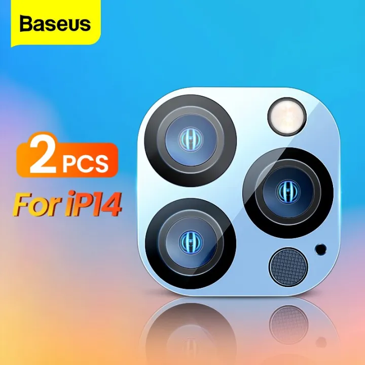 Baseus 2pcs Camera Lens Protector for iPhone 14 Pro Max 2022 Full Cover