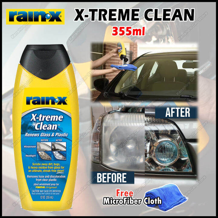 🌱 RainX / Rain X / Rain X / RainX Xtreme Clean Renews Glass