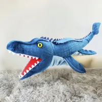 10 ชิ้น/ล็อต 25 ซม. Mosasaur เปิดปากไดโนเสาร์ตุ๊กตาหุ่นมือตุ๊กตาของเล่น-Huidkeir