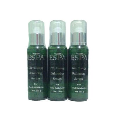 Espa Serum แอสปา ไฮ เอ็นเนอร์จี บาลานซิ่ง เซรั่ม 110มล.x3 Espa Hi-Energy Balancing Serum 110ml.x3