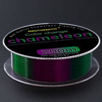 200m Green Color Changing Fishing Line Fluorocarbon Coat Monofilament Nylon Sea/Fresh Water Carp Wire Leader  Fishing Line Fishing Lines