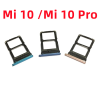 SIM Card Tray For Xiaomi Mi 10 Pro 5G Simtray Slot Holder Cellphone Part