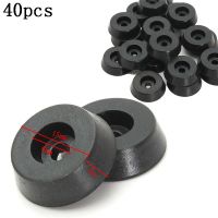 hotx【DT】 40Pcs/Set Automobile Shock 18x15x5mm Rubber Table Feet Leg Floor Protectors Car Shocker