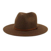 Men Women Sun Hat Panama Straw Jazz Caps for Fedoras Cap Men Women Jazz Cap Male Female Vintage Headwear 025