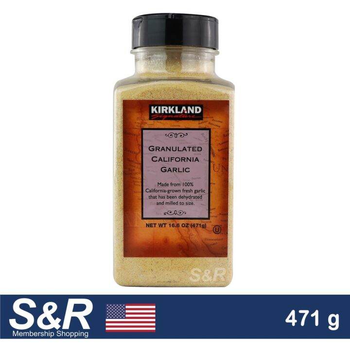 Kirkland Signature Granulated California Garlic Powder 471g Lazada PH