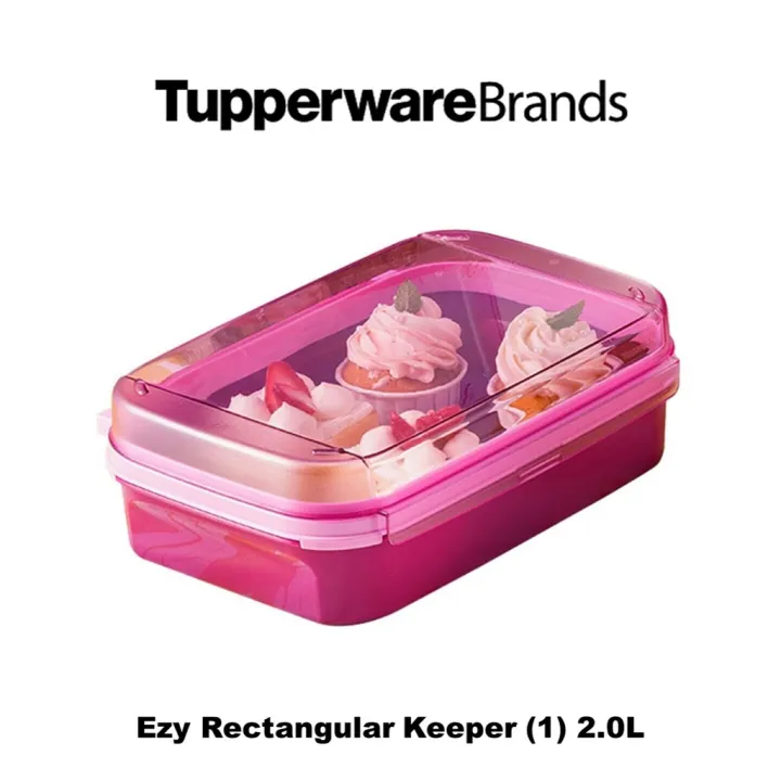 Tupperware Ezy Rectangular Keeper (1) 2.0L
