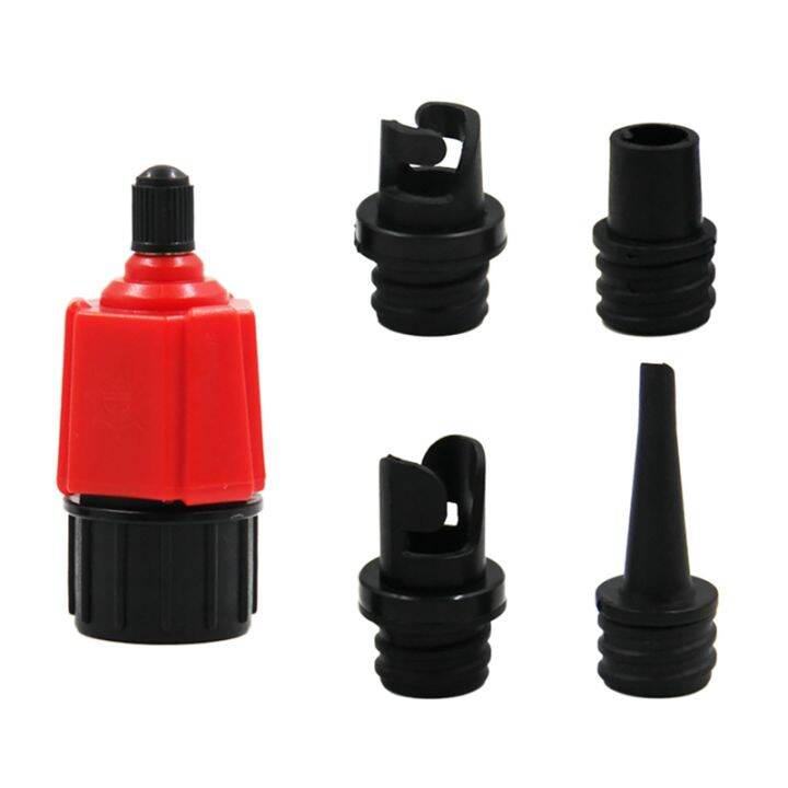 Paddle Board Pump Adapter for Inflatables,Pump Adaptor with 4 Air Valve