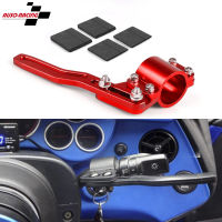 【CW】JDM Universal Aluminium Car Styling Adjustment Steering Wheel Turn Rod Extension Turn Signal Lever Position Up Kit