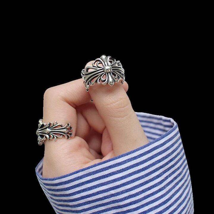 in-europe-and-the-mixing-vintage-rings-contracted-fashion-female-cross-punk-personality-male-lady-finger-ring