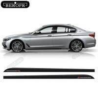 2Pcs Door Side Skirt Stripes Sticker M Performacne Styling Body Wrap Vinyl Decal For BMW 5 Series G30 G31 530i 540i Accessories Decals  Emblems