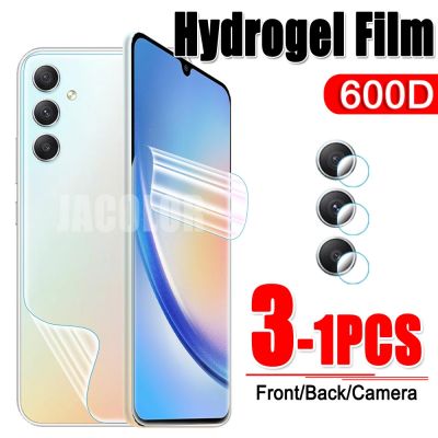 1-3PCS Hydrogel Film A54 A34 A53 A52 A52s A33 A32 5G A 54 34 33 5 G Gel Protectors Cam Glass