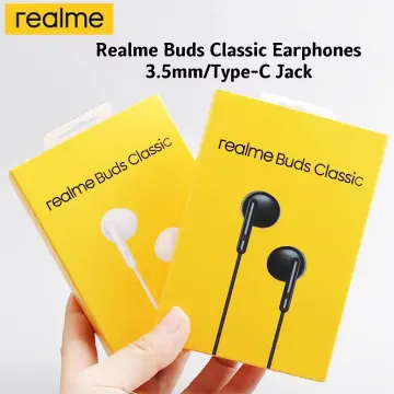 Realme earphones type online c