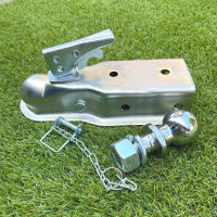 Trailer Coupler หัวครอบบอล เทเลอร์ รถลาก. ขั้วต่อพ่วง 2x2 3500lbs, ฝาครอบโดมรถพ่วง, ข้อต่อพ่วง