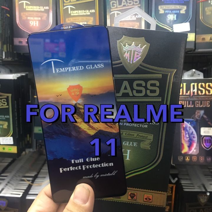 realme-10-5g-10t-11-เรียวมี-ฟิล์มกระจก-ฟิล์มกันรอยหน้าจอ-ฟิล์มกระจกนิรภัยกันรอย-แบบเต็มจอ-ขอบดำ