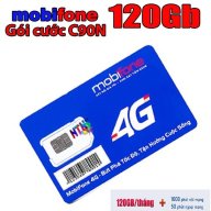 Sim 4G Mobi C90N chỉ với 90k tháng có 120GB tháng 4GB ngày +1000 phút nội thumbnail