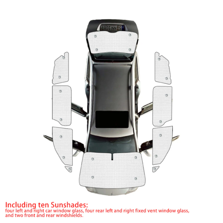 ม่านบังแดดรถยนต์สำหรับ-toyota-sienna-xl30-xle-se-2011-ด้านหลังหน้าต่าง-visor-เสื่อด้านหน้าม่านบังแดด-windshields-อุปกรณ์ม่าน