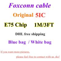 100pcs/lot original E75 Chip Data USB Cable Charging Cable For Foxconn Phone 6S 7 8 Plus XS 1m/3ft OD:3.0mm Mobile Phone Cables