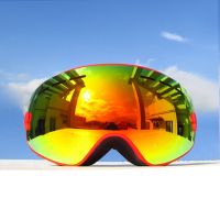 Kids Ski Goggles - Helmet Compatible Snow Goggles for Boys Girls with 100 UV Protection