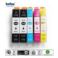 befon X5 364 XL Ink Cartridge Replacement for HP 364 HP364 for Photosmart 5510 Plus B209a Fo 5510 6510 B209a C510a C309a Printer Ink Cartridges