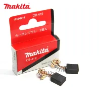 Original Makita CB419 Carbon Brushes 6x9x11.5mm Coal Spare Parts for Electric Motors CB406 CB407 CB418 Rotary Tool Parts Accessories