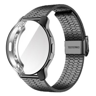 Do Garmin venu 2 etui ochronne metalowa bransoletka do Garmin Venu2 Plus opaska do zegarka Garmin Vivoactive 4 powłoki rama pokrywy