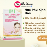 Nga phụ kinh đơn Điều hòa kinh nguyệt giảm đau bụng kinh